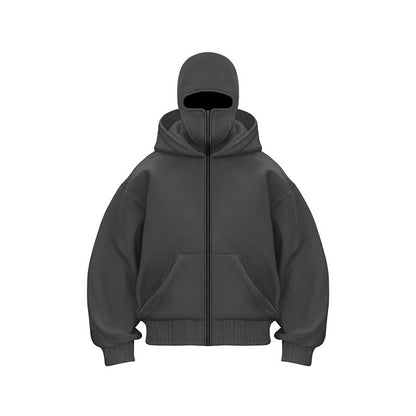 HoodMask – Sweat + Cagoule Intégrée